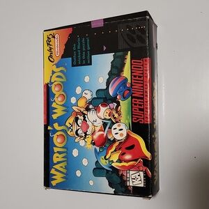 Warios Woods SNES